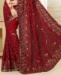 Picture of Stunning Maroon Designer Saree