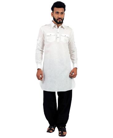 Picture of Classy White Kurtas