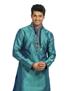 Picture of Statuesque Turquoise Kurtas