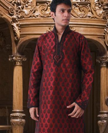 Picture of Elegant Maroon Kurtas