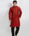 Picture of Well Formed Maroon Kurtas