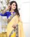 Picture of Shapely Yellow Casual Saree