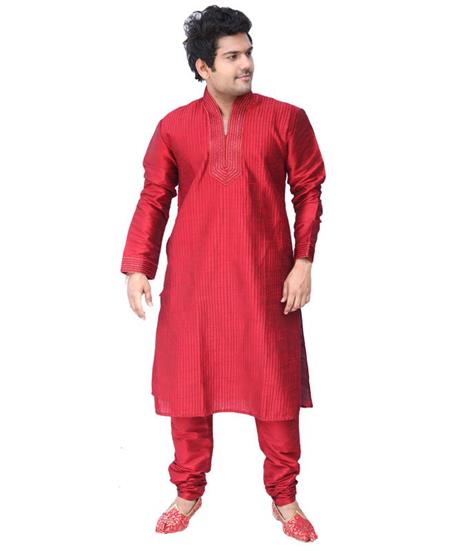 Picture of Resplendent Red Kurtas