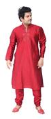 Picture of Resplendent Red Kurtas