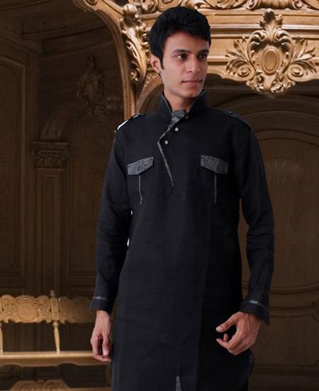 Picture of Beauteous Black Kurtas