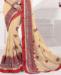 Picture of Resplendent Beige Georgette Saree