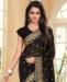 Picture of Admirable Black Designer Saree