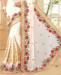 Picture of Pretty White Designer Saree