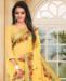 Picture of Grand Yellow Designer Saree