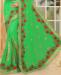 Picture of Enticing Green Designer Saree