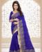 Picture of Well Formed Blue Casual Saree