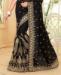 Picture of Sublime Black Georgette Saree