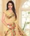 Picture of Well Formed Beige Georgette Saree