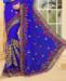 Picture of Sightly Blue Georgette Saree