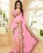 Picture of Grand Pink Georgette Saree