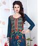 Picture of Comely Blue Cotton Salwar Kameez