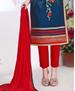 Picture of Comely Blue Cotton Salwar Kameez