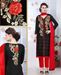 Picture of Bewitching Black Cotton Salwar Kameez