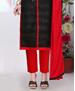 Picture of Bewitching Black Cotton Salwar Kameez