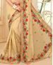 Picture of Superb Beige Designer Saree