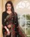 Picture of Delightful Black Designer Saree