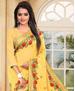 Picture of Grand Yellow Designer Saree