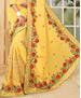 Picture of Grand Yellow Designer Saree