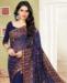 Picture of Beauteous Blue Georgette Saree