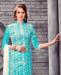 Picture of Beauteous Aqua Cotton Salwar Kameez