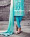 Picture of Beauteous Aqua Cotton Salwar Kameez