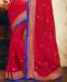 Picture of Bewitching Red Designer Saree