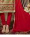 Picture of Statuesque Khaki Cotton Salwar Kameez