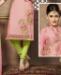 Picture of Appealing Light Pink Cotton Salwar Kameez