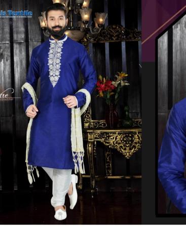 Picture of Radiant Royal Blue Sherwani