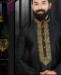 Picture of Stunning Black Sherwani