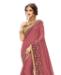 Picture of Delightful Dark Red Casual Saree