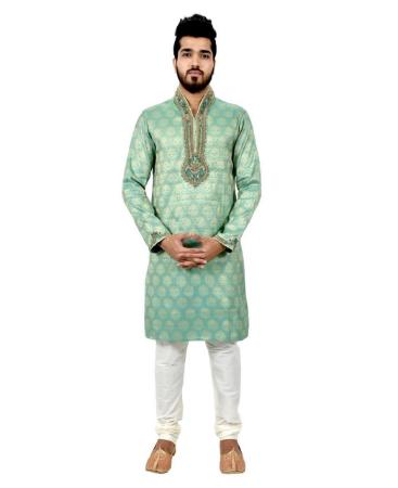 Picture of Splendid Aquamarine Kurtas