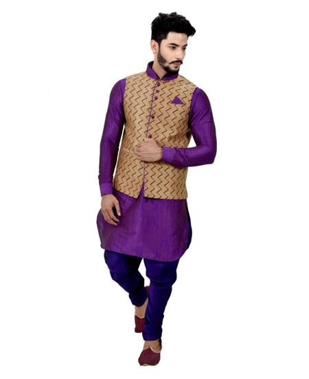 Picture of Magnificent Purple Kurtas