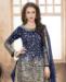 Picture of Enticing Navy Blue Patiala Salwar Kameez