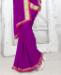 Picture of Magnificent Purple Casual Saree