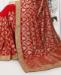 Picture of Amazing Red Georgette Saree