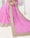 Picture of Enticing Lavendor Georgette Saree