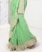 Picture of Excellent Light Green Georgette Saree