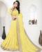 Picture of Ravishing Yellow Georgette Saree