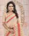 Picture of Excellent Beige Georgette Saree