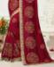 Picture of Lovely Magenta Pink Designer Saree