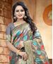 Picture of Fine Grey Designer Saree