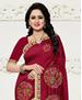 Picture of Lovely Magenta Pink Designer Saree