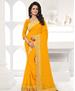 Picture of Sublime Orange Georgette Saree