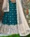 Picture of Elegant Teal Blue Lehenga Choli